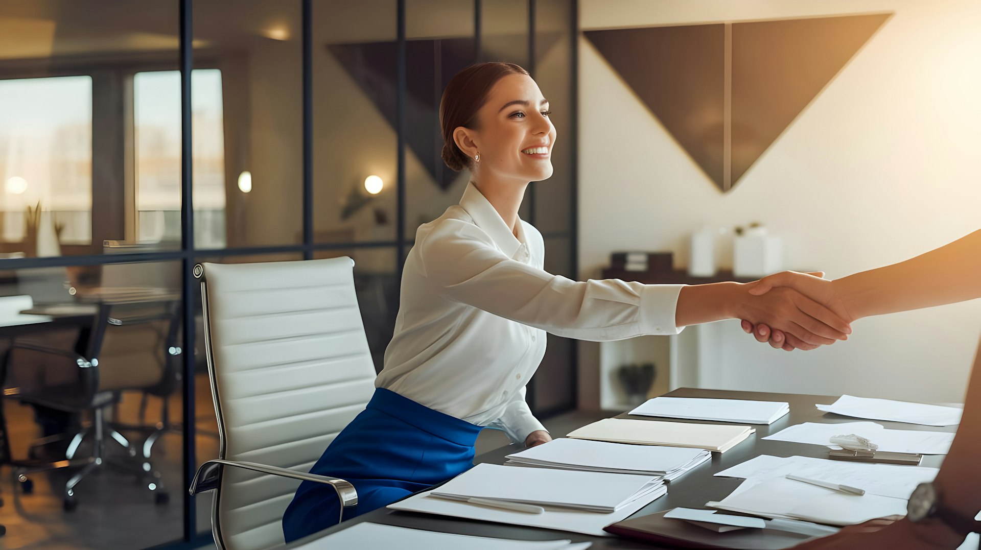 Professionelle Finanzberater bei der Strategieplanung mit Kunden